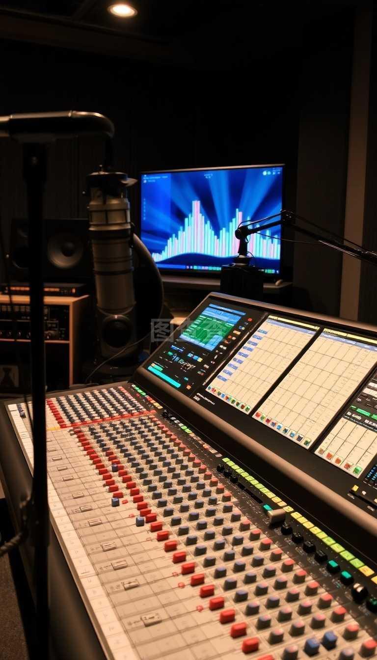 錄音棚混音臺專業(yè)音樂制作